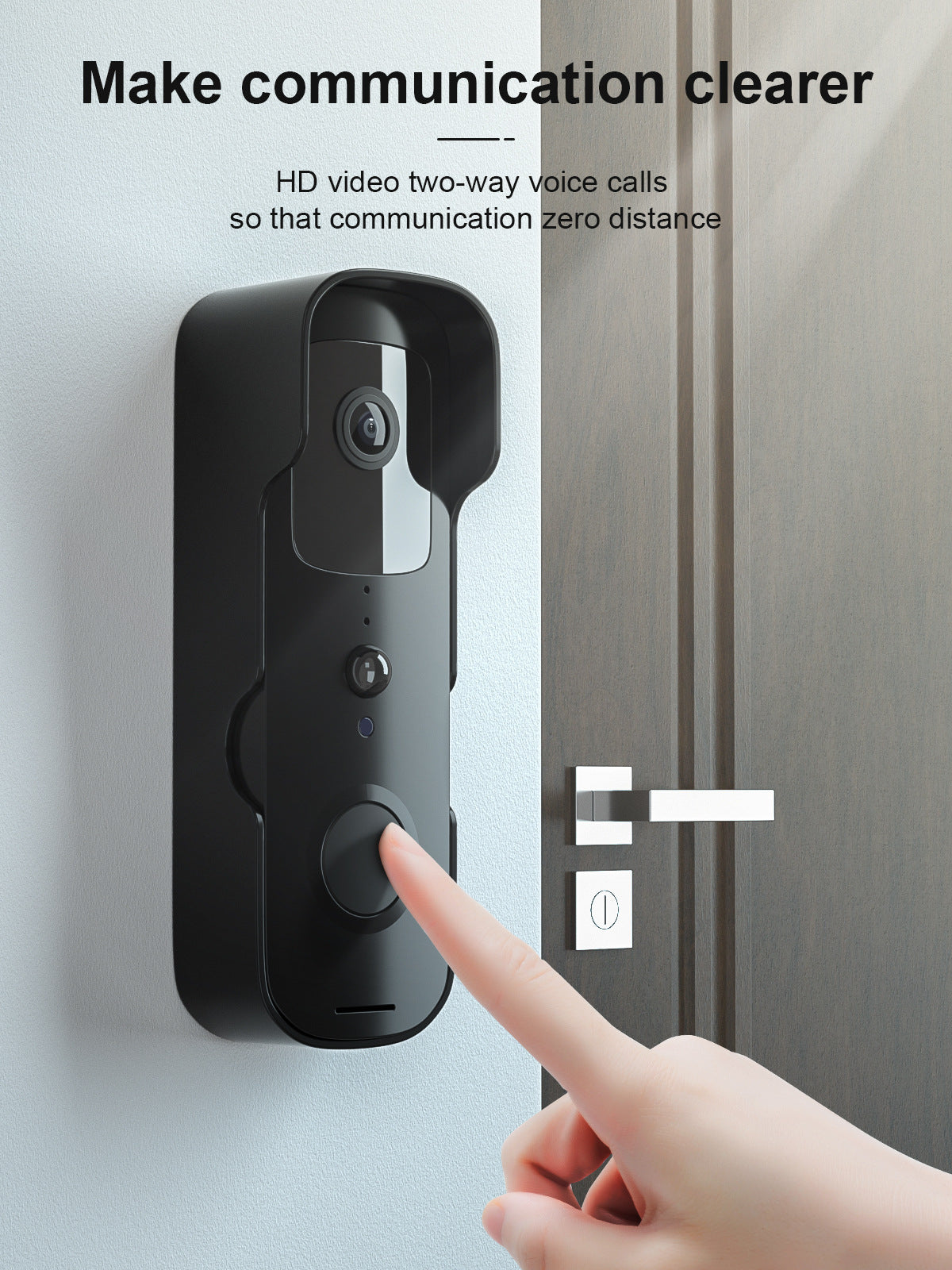 Luminary WiFi Video Doorbell — 1080p HD, Two-Way Audio, Night Vision