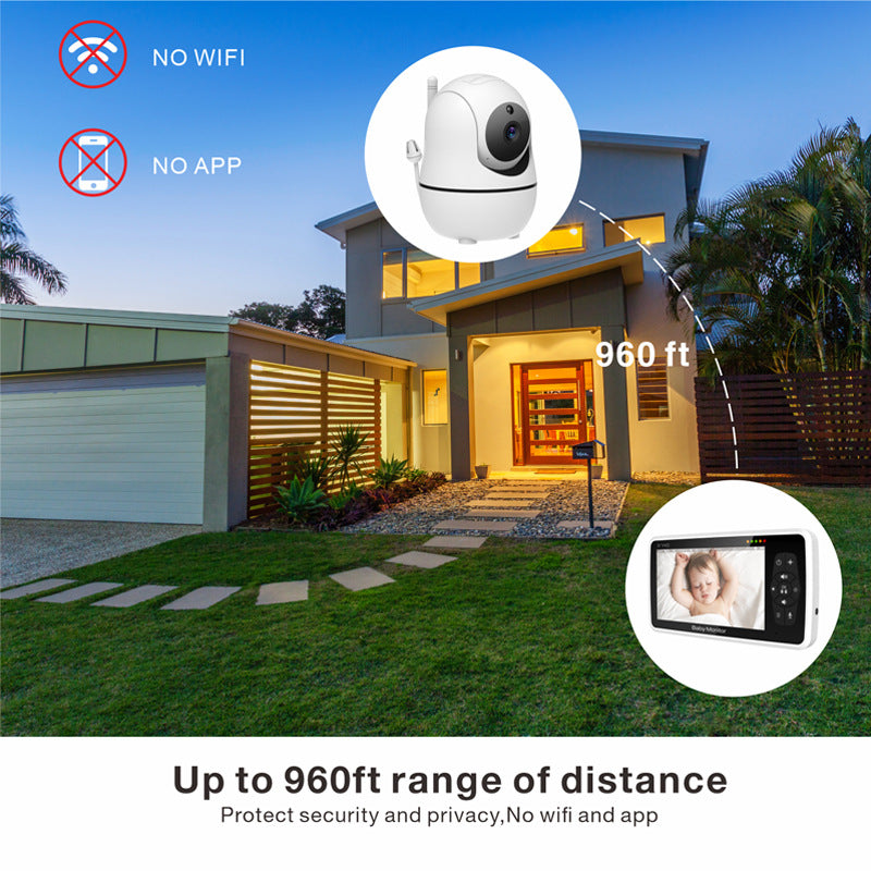 LumiCare 1080P WiFi Baby Monitor
